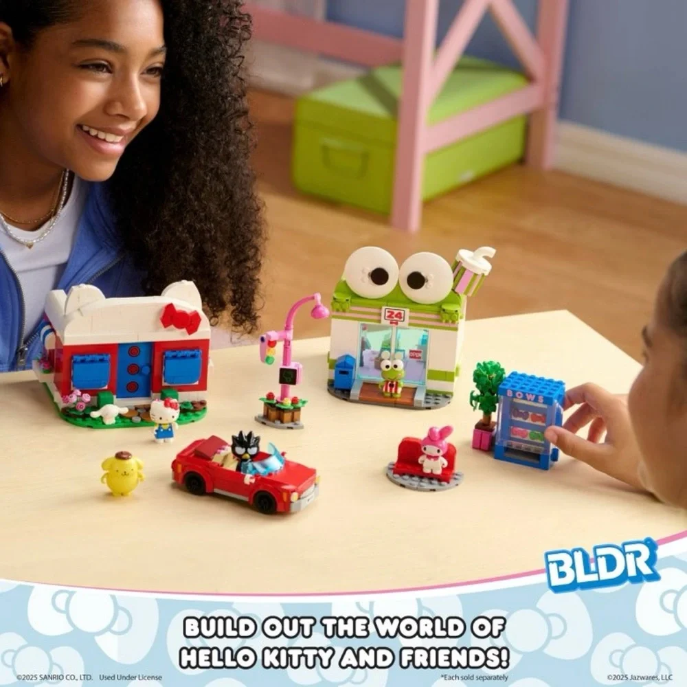 BLDR Hello Kitty and Friends Badtz-Maru’s Convertible Building Set Pompompurin